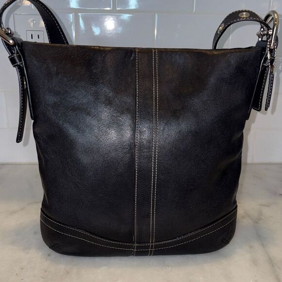 Coach Bag Purse Handbag Soho Vintage Leather Convertible Hobo Shoulder Bag - Picture 2 of 16